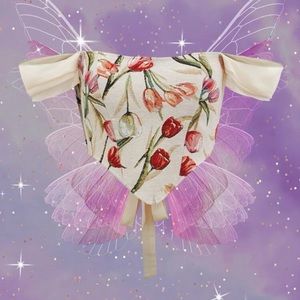 Floral off the shoulder corset lace up top